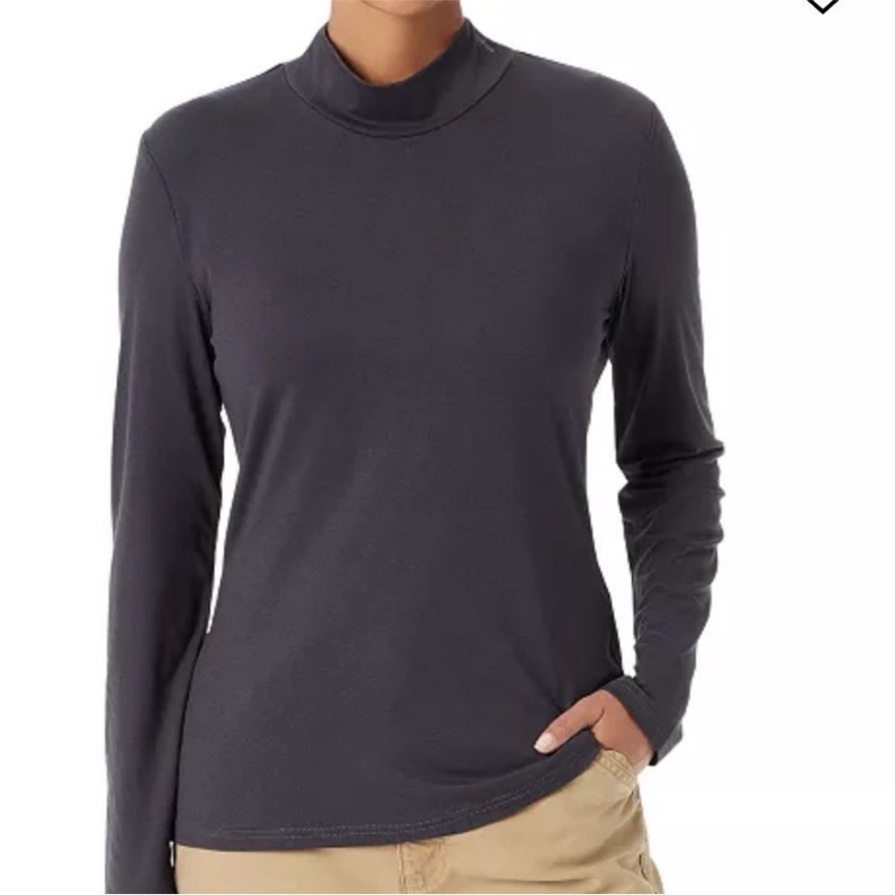 New! Bass Outdoor Women's Mock-Neck Long-Sleeve Top
Size XL